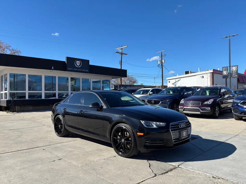 Black 2017 AUDI A4 2.0T PREMIUM for sale in Salt Lake City, UT