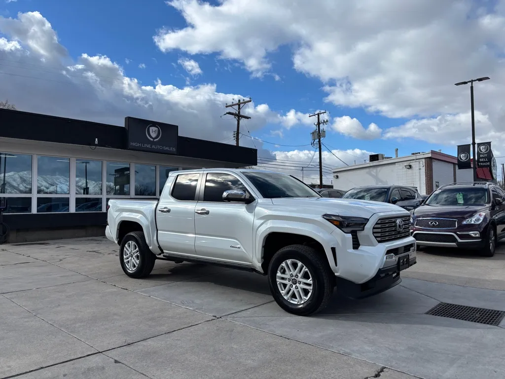 White 2024 TOYOTA TACOMA LIMITED for sale in Salt Lake City, UT