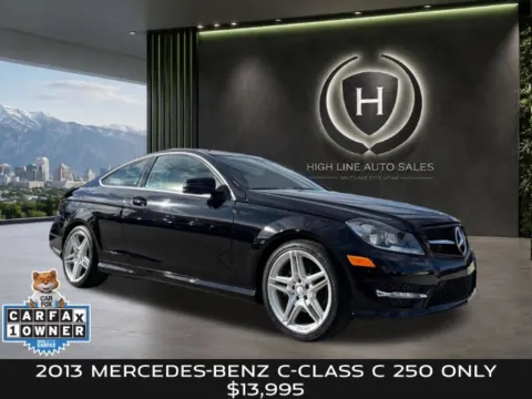 Black 2013 Mercedes-Benz C-Class C 250 for sale in Salt Lake City, UT