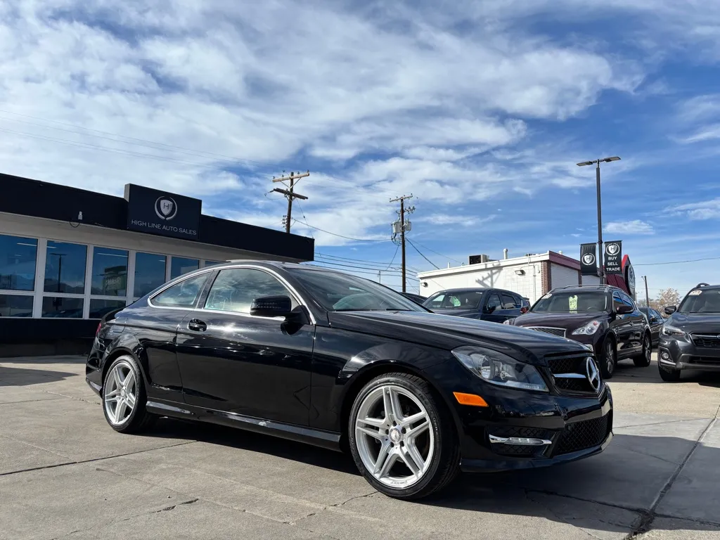 Black 2013 MERCEDES-BENZ C-CLASS C 250 for sale in Salt Lake City, UT