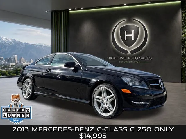Black 2013 Mercedes-Benz C-Class C 250 for sale in Salt Lake City, UT