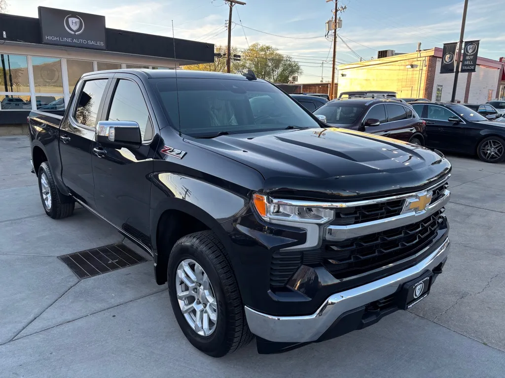 Black 2022 CHEVROLET SILVERADO 1500 LT Z71 OFF-ROAD for sale in Salt Lake City, UT