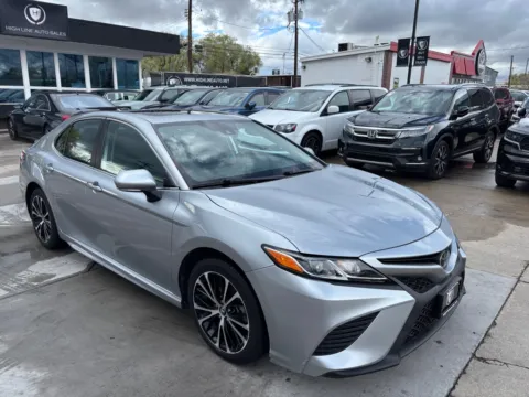 Silver 2020 TOYOTA CAMRY SE for sale in Salt Lake City, UT