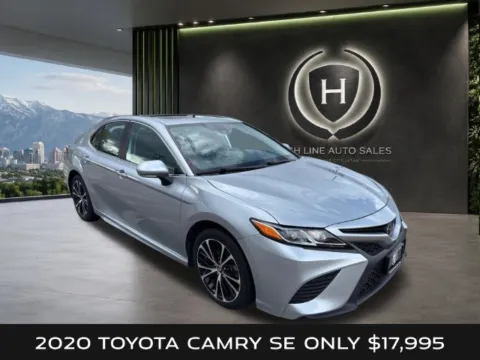 Silver 2020 Toyota Camry SE for sale in Salt Lake City, UT