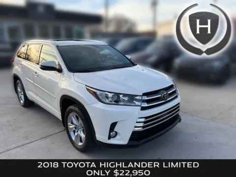 White 2018 Toyota Highlander Limited for sale in Salt Lake City, UT