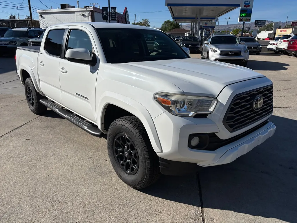 White 2019 TOYOTA TACOMA SR5 V6 for sale in Salt Lake City, UT