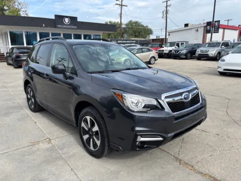 Gray 2018 SUBARU FORESTER 2.5I LIMITED for sale in Salt Lake City, UT