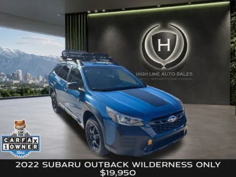Blue 2022 Subaru Outback Wilderness for sale in Salt Lake City, UT