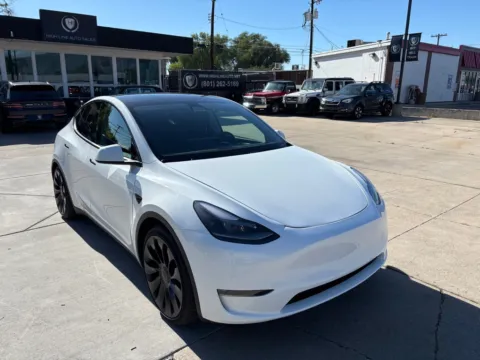 White 2023 TESLA MODEL Y PERFORMANCE for sale in Salt Lake City, UT