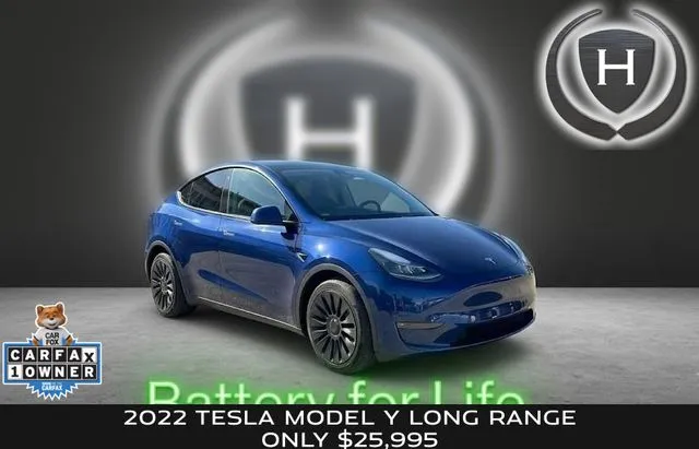 Blue 2022 Tesla Model Y Long Range for sale in Salt Lake City, UT