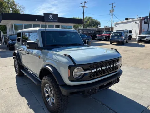 Gray 2023 FORD BRONCO BADLANDS ADVANCED for sale in Salt Lake City, UT
