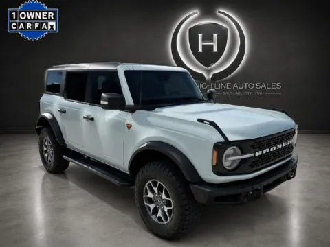 Gray 2023 FORD BRONCO BADLANDS ADVANCED for sale in Salt Lake City, UT