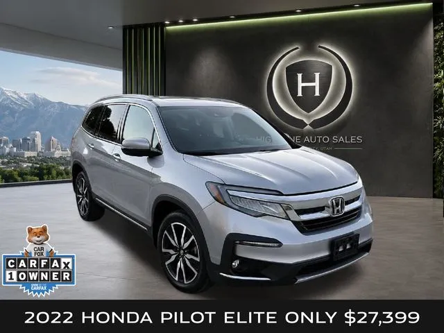 Unknown 2022 Honda Pilot Elite for sale in Salt Lake City, UT
