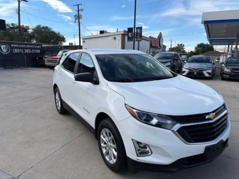White 2021 Chevrolet Equinox LS for sale in Salt Lake City, UT