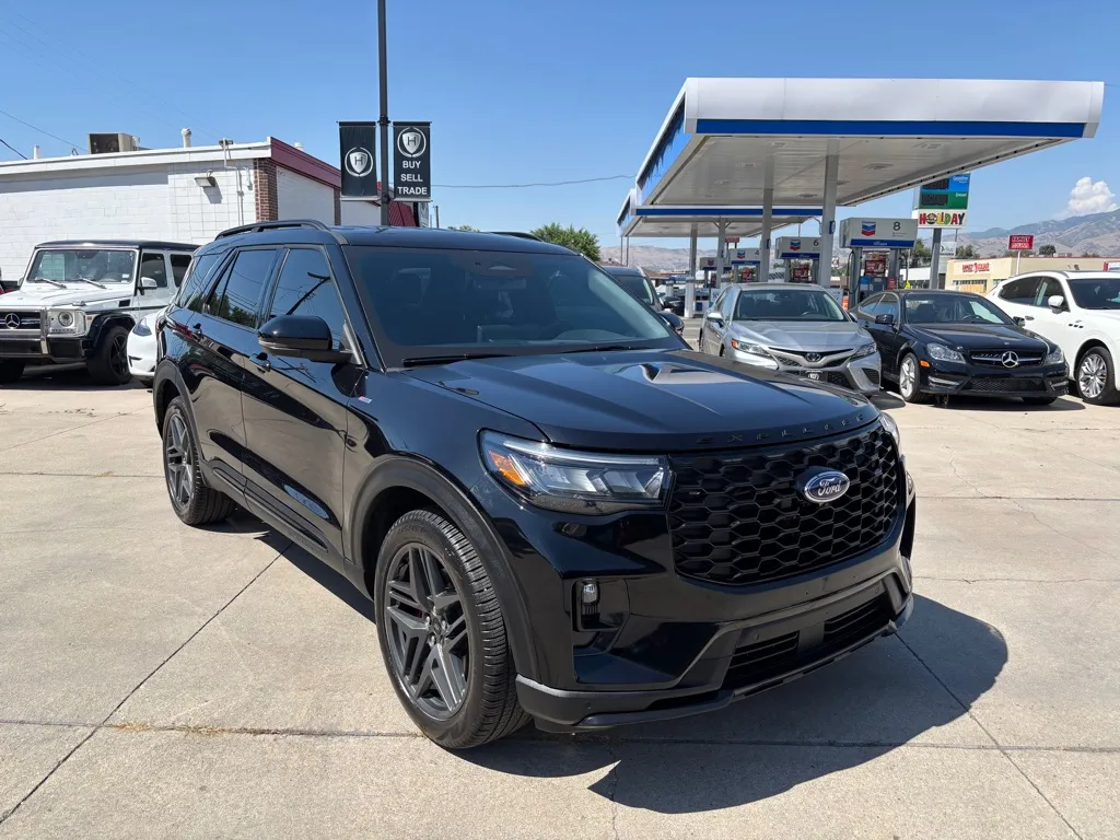 Black 2025 FORD EXPLORER ST-LINE for sale in Salt Lake City, UT