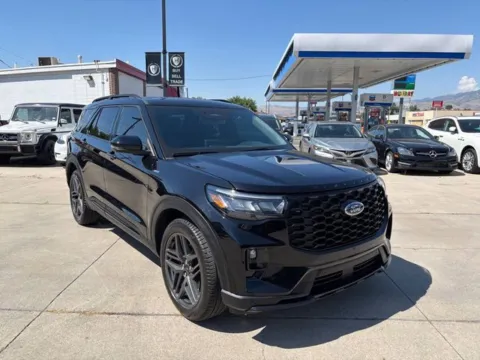 Black 2025 Ford Explorer ST-Line for sale in Salt Lake City, UT