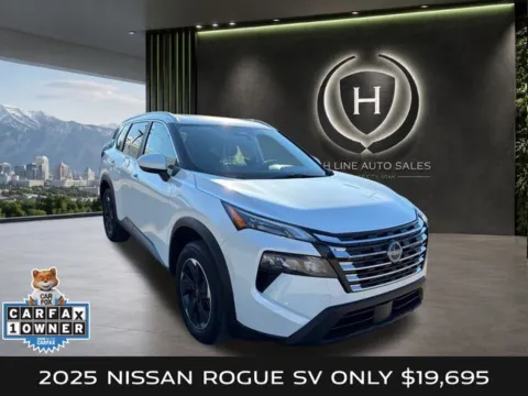 White 2025 Nissan Rogue SV for sale in Salt Lake City, UT