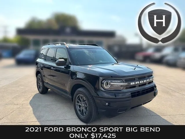 Black 2021 Ford Bronco Sport Big Bend for sale in Salt Lake City, UT