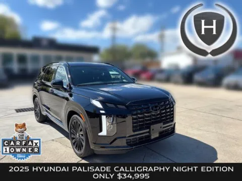 Black 2025 Hyundai Palisade Calligraphy Night Edition for sale in Salt Lake City, UT