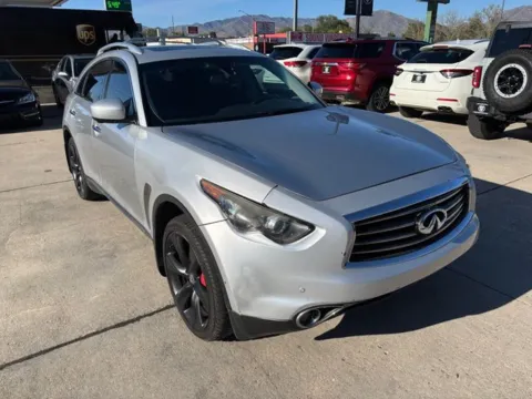 Silver 2014 INFINITI QX70 for sale in Salt Lake City, UT
