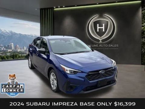 Blue 2024 Subaru Impreza for sale in Salt Lake City, UT