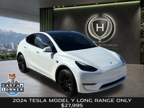 White 2024 Tesla Model Y Long Range for sale in Salt Lake City, UT