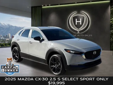 Gray 2025 Mazda CX-30 2.5 S Select Sport for sale in Salt Lake City, UT
