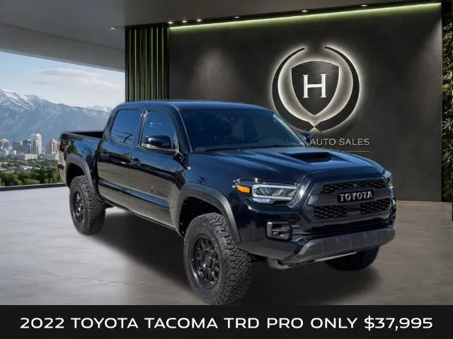 Black 2022 Toyota Tacoma TRD Pro for sale in Salt Lake City, UT