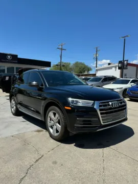 Black 2018 AUDI Q5 2.0T QUATTRO PREMIUM for sale in Salt Lake City, UT