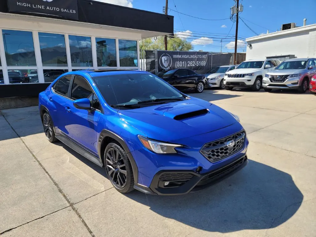 Blue 2022 SUBARU WRX PREMIUM for sale in Salt Lake City, UT