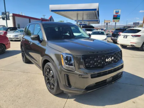 Green 2022 KIA TELLURIDE EX NIGHTFALL for sale in Salt Lake City, UT