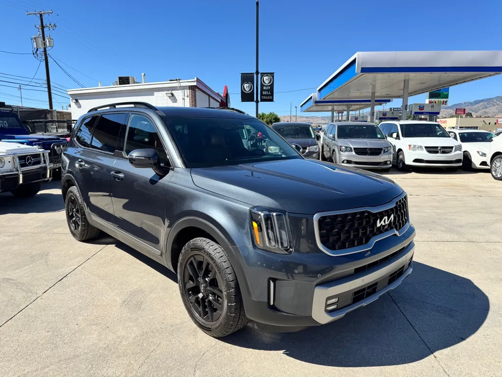 Gray 2023 KIA TELLURIDE SX-PRESTIGE X-PRO for sale in Salt Lake City, UT