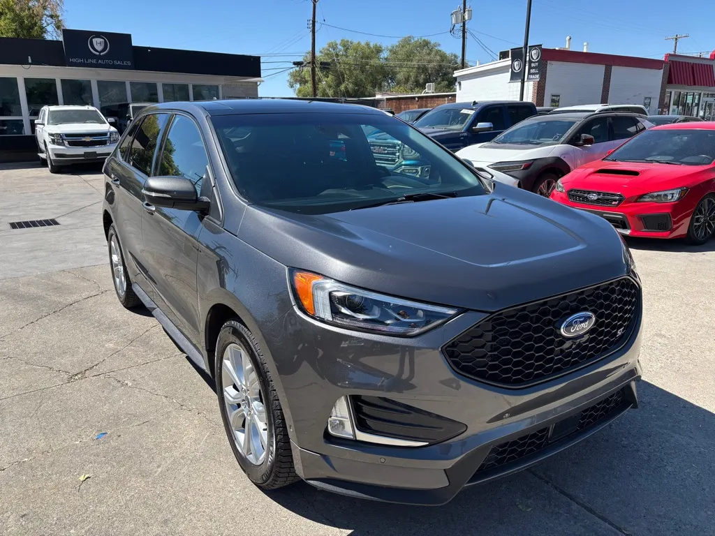 Gray 2020 FORD EDGE ST for sale in Salt Lake City, UT