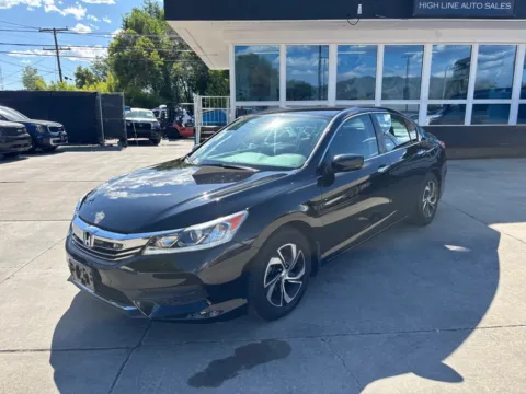 Another view of 2016 HONDA ACCORD LX for sale in Salt Lake City, UT at High Line Auto Sales