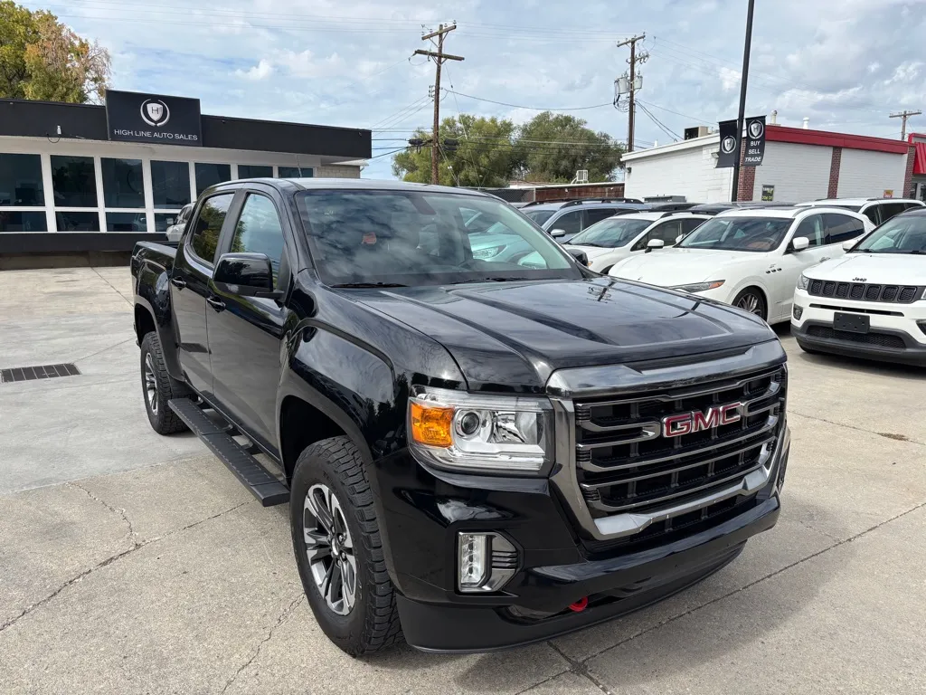 Black 2022 GMC CANYON AT4 for sale in Salt Lake City, UT