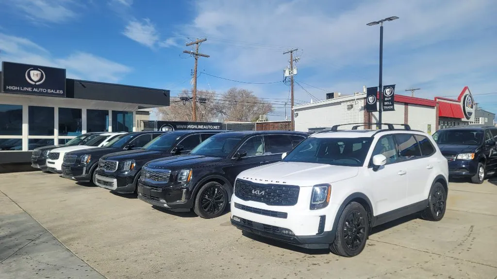 Black 2022 KIA TELLURIDE EX for sale in Salt Lake City, UT