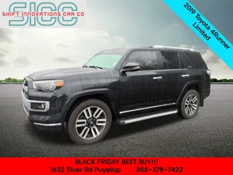 Black 2019 Toyota 4Runner Limited for sale in Puyallup, WA