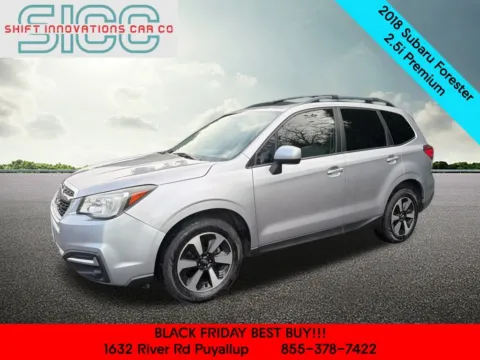 Silver 2018 Subaru Forester 2.5i Premium for sale in Puyallup, WA