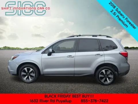 Another view of 2018 Subaru Forester 2.5i Premium for sale in Puyallup, WA at Shift Innovations Car Co
