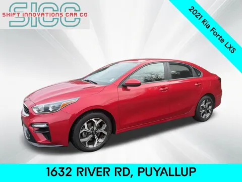 Red 2021 Kia Forte LXS for sale in Puyallup, WA