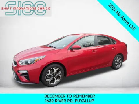 Red 2021 Kia Forte LXS for sale in Puyallup, WA