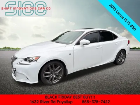 White 2016 Lexus IS 350 for sale in Puyallup, WA