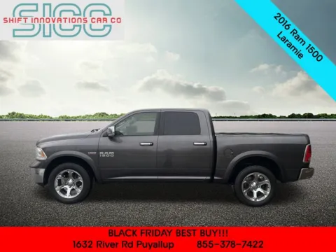 Another view of 2016 Ram 1500 Laramie for sale in Puyallup, WA at Shift Innovations Car Co
