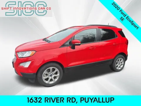 Red 2020 Ford EcoSport SE for sale in Puyallup, WA
