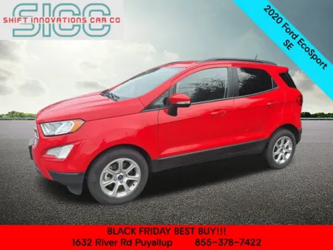 Red 2020 Ford EcoSport SE for sale in Puyallup, WA
