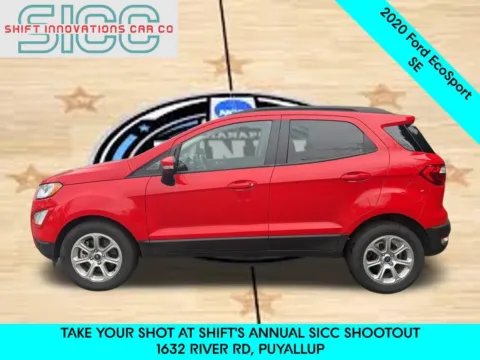 Another view of 2020 Ford EcoSport SE for sale in Puyallup, WA at Shift Innovations Car Co