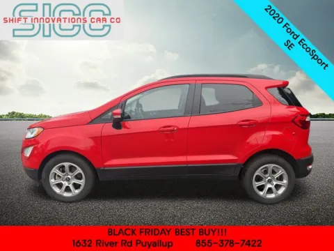 Another view of 2020 Ford EcoSport SE for sale in Puyallup, WA at Shift Innovations Car Co
