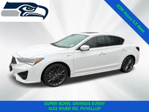White 2019 Acura ILX Premium and A-SPEC Packages for sale in Puyallup, WA