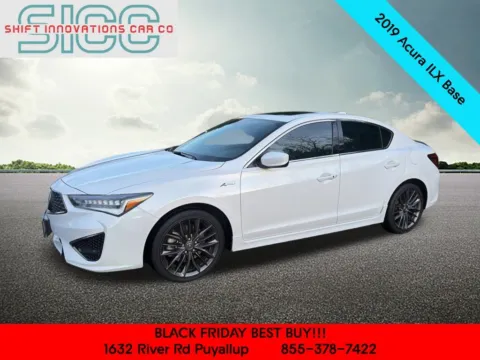 White 2019 Acura ILX Premium and A-SPEC Packages for sale in Puyallup, WA