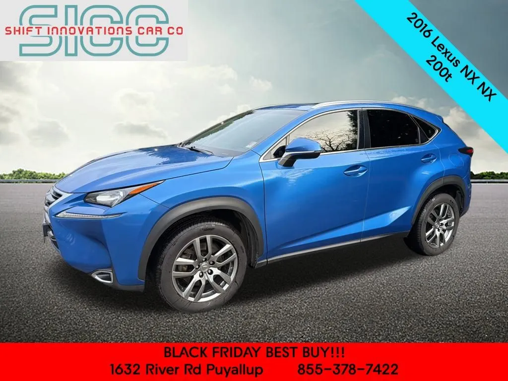 Blue 2016 Lexus NX 200t for sale in Puyallup, WA